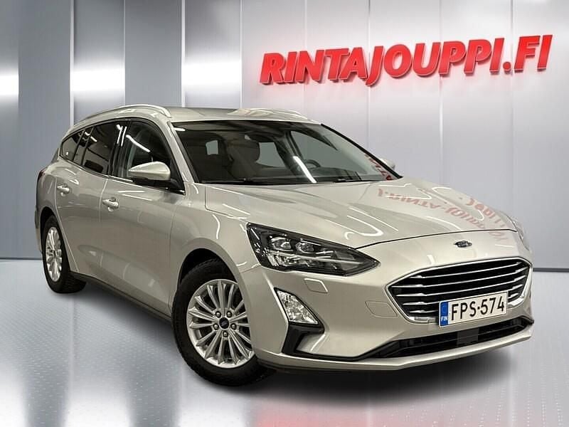 Harmaa Käytetty 2021 Ford Focus Titanium Farmari | 14 900 € (Perustarjous) - Kuva 1/4