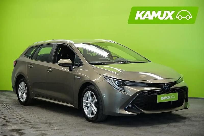 Ruskea Käytetty 2022 Toyota Corolla Active Farmari | 21 600 € (Hyvä tarjous) - Kuva 1/4