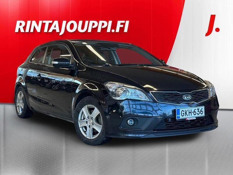 Käytetty Kia Ceed Sport 128 HP (94 kW) 2011 Musta Viistoperä