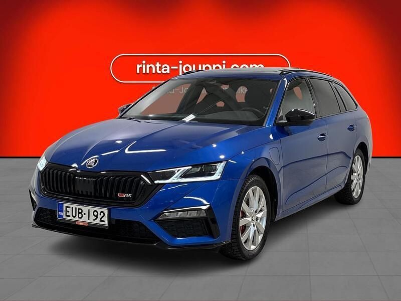 Sininen Käytetty 2021 Skoda Octavia Dynamic Farmari | 29 680 € (Perustarjous) - Kuva 1/3