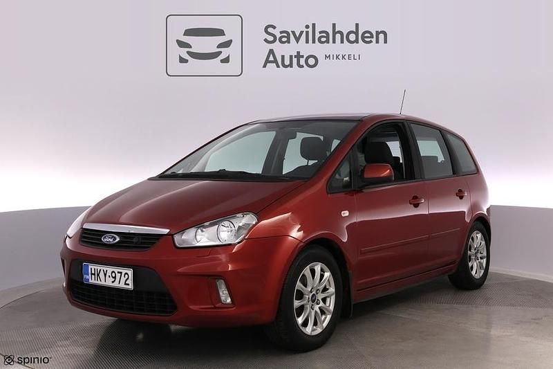 Punainen Käytetty 2009 Ford C-MAX Limited Tila-auto | 3 780 € - Kuva 1/4
