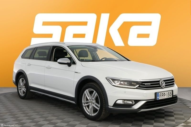 Valkoinen Käytetty 2018 VW Passat Alltrack Farmari | 18 900 € (Hyvä tarjous) - Kuva 1/3