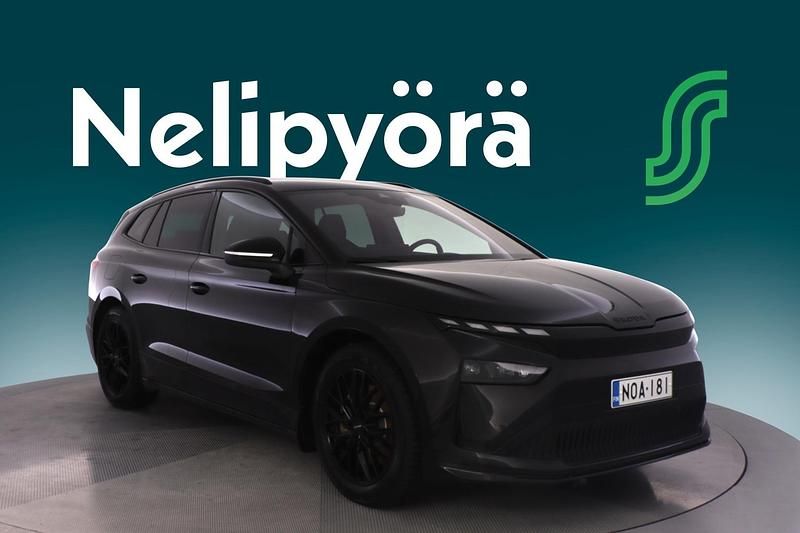 Käytetty Skoda Enyaq iV SportLine 210 kW (286 HP) 2025 Musta Katumaasturi