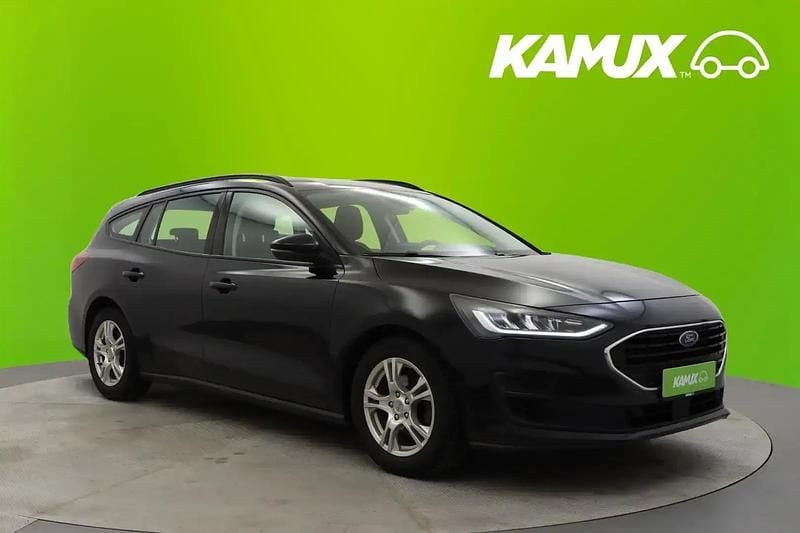 Musta Käytetty 2022 Ford Focus Cool & Connect Farmari | 13 800 € (Hyvä tarjous) - Kuva 1/4