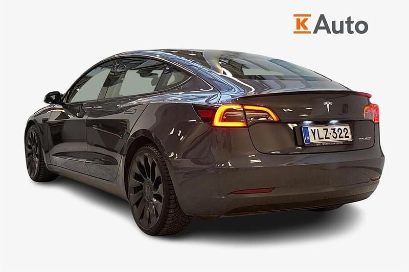 Käytetty Tesla Model 3 Performance 339 kW (462 HP) 2022 Harmaa Sedan