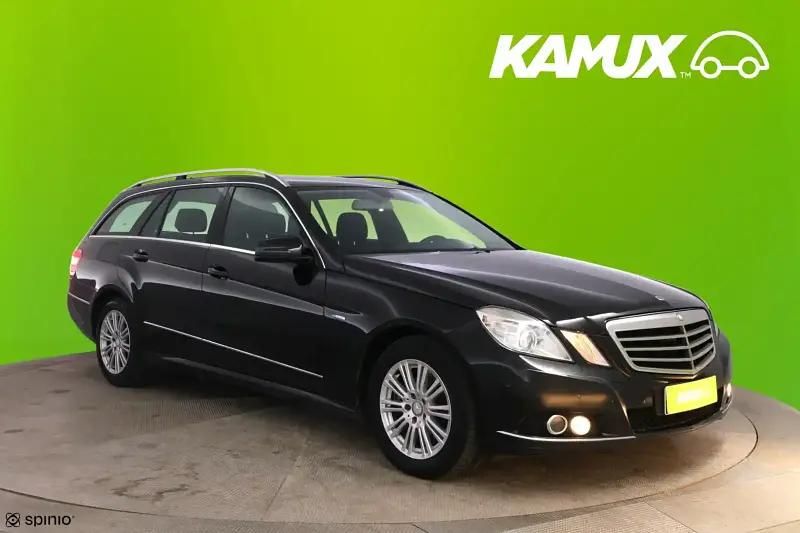 Musta Käytetty 2011 Mercedes E220 Elegance Farmari | 12 390 € (Supertarjous) - Kuva 1/4