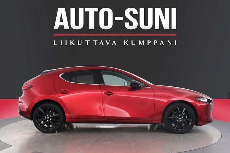 Uusi Mazda 3 Nagisa 140 HP (102 kW) 2025 Punainen Viistoperä