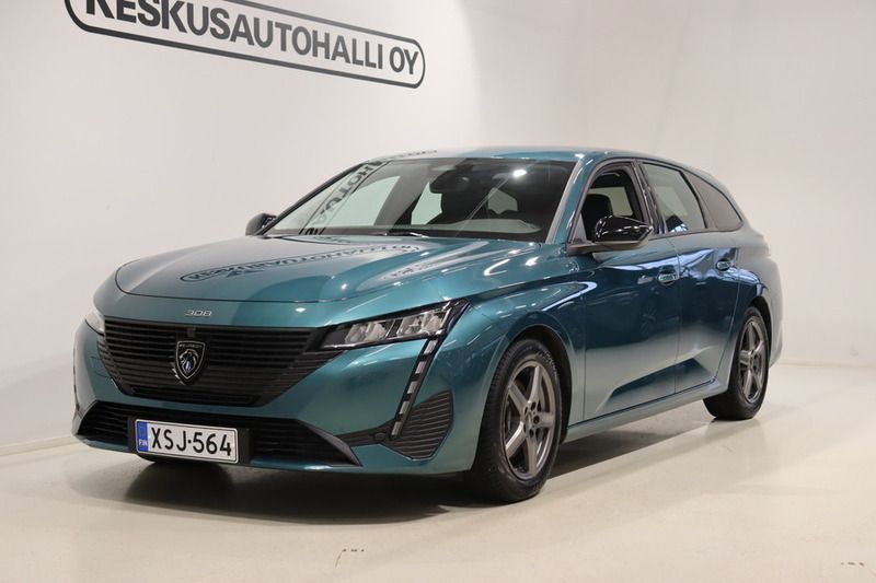 Sininen Käytetty 2023 Peugeot 308 Farmari | 22 500 € (Perustarjous) - Kuva 1/4