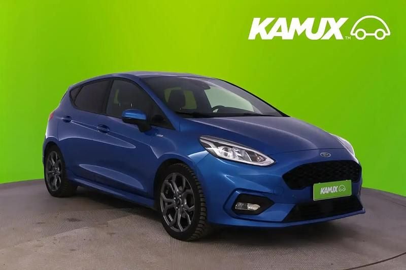 Käytetty Ford Fiesta ST-Line 124 HP (91 kW) 2020 Sininen Viistoperä