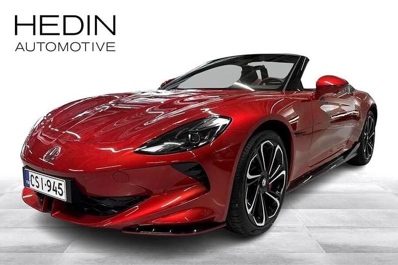 Käytetty MG Cyberster 375 kW (510 HP) 2025 Punainen Avoauto