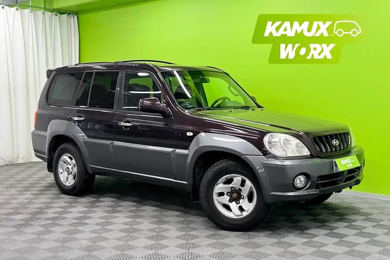 Käytetty Hyundai Terracan 194 HP (142 kW) 2002 Punainen Katumaasturi