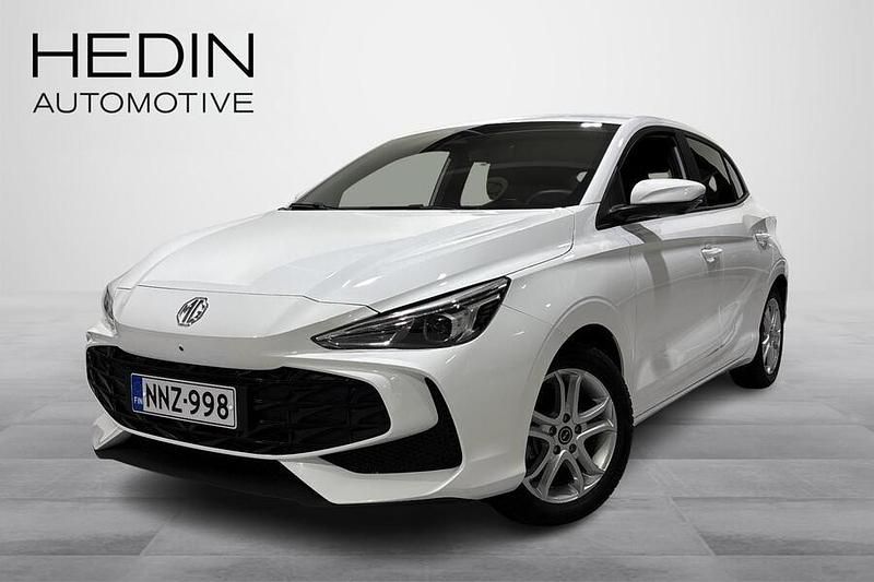 Valkoinen Käytetty 2024 MG MG3 Luxury Viistoperä | 16 990 € (Perustarjous) - Kuva 1/4