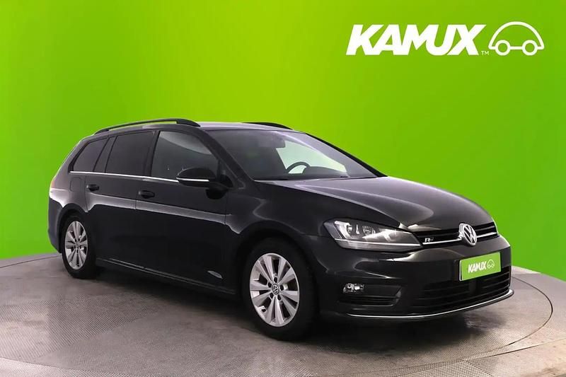 Käytetty VW Golf VII R-line 140 HP (102 kW) 2015 Musta Farmari