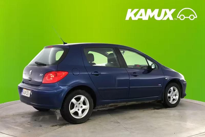 Käytetty Peugeot 307 109 HP (80 kW) 2006 Sininen Sedan