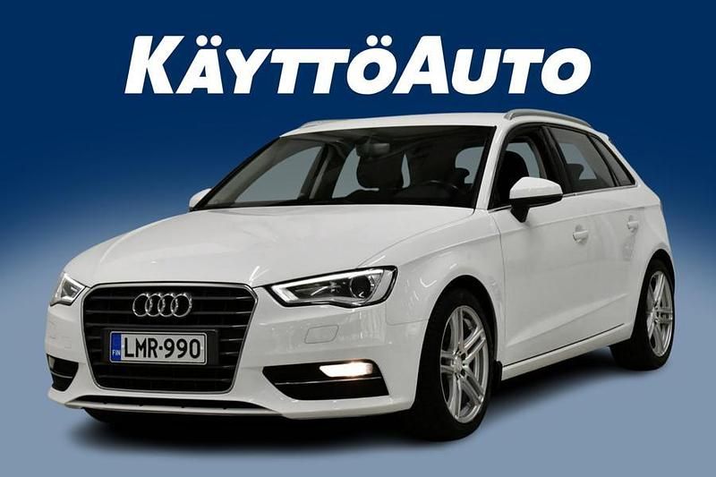 Valkoinen Käytetty 2015 Audi A3 Sportback Business Viistoperä | 11 900 € (Hyvä tarjous) - Kuva 1/4