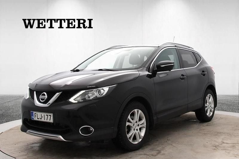 Käytetty Nissan Qashqai 360º 131 HP (96 kW) 2014 Musta Katumaasturi