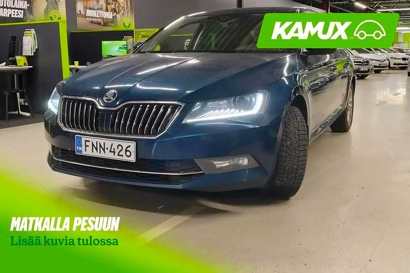 Käytetty Skoda Superb Business Line 150 HP (110 kW) 2018 Sininen Sedan