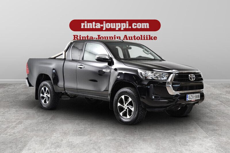 Musta Käytetty 2021 Toyota HiLux Active Nouto | 39 900 € (Perustarjous) - Kuva 1/3