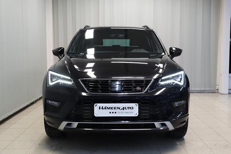 Käytetty Seat Ateca 4Drive 190 HP (139 kW) 2018 Musta Katumaasturi