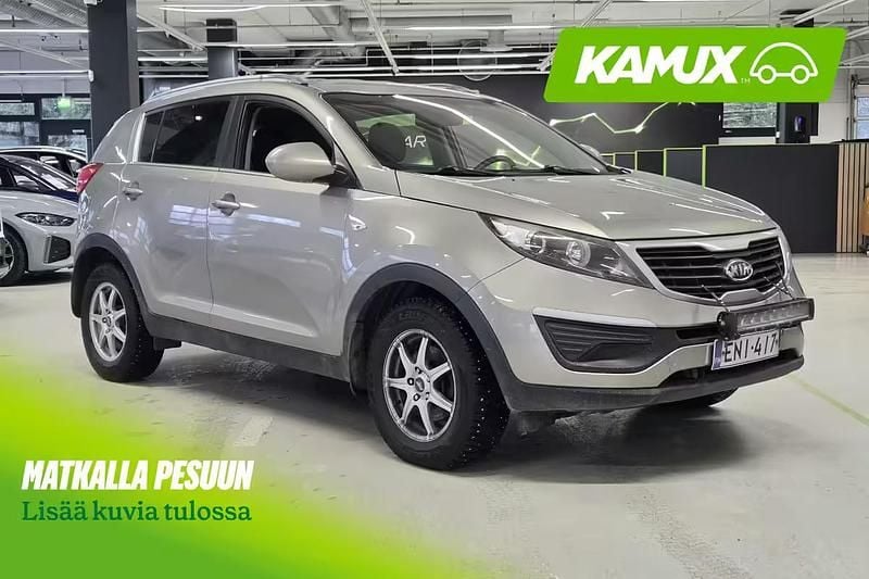 Käytetty Kia Sportage LX 116 HP (85 kW) 2011 Hopea / harmaa Katumaasturi