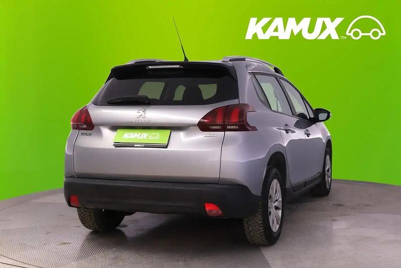 Käytetty Peugeot 2008 Active 110 HP (80 kW) 2017 Hopea / harmaa Katumaasturi