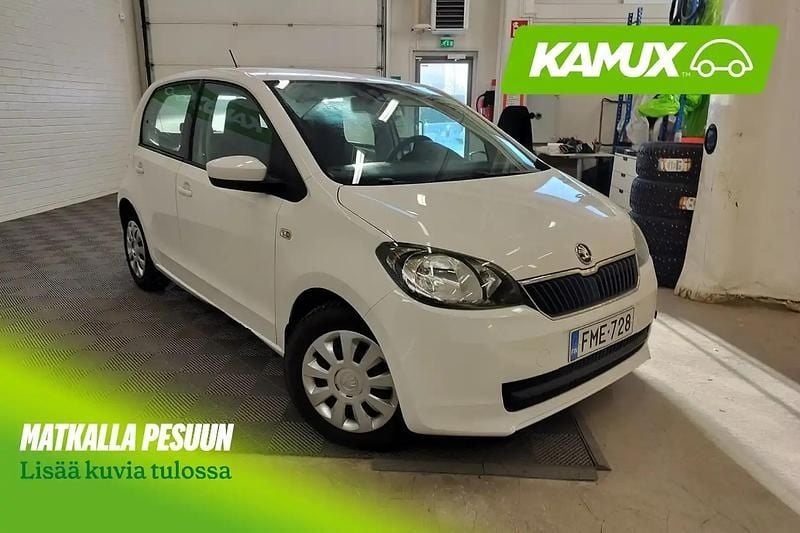 Käytetty Skoda Citigo Ambition 60 HP (44 kW) 2016 Valkoinen Viistoperä