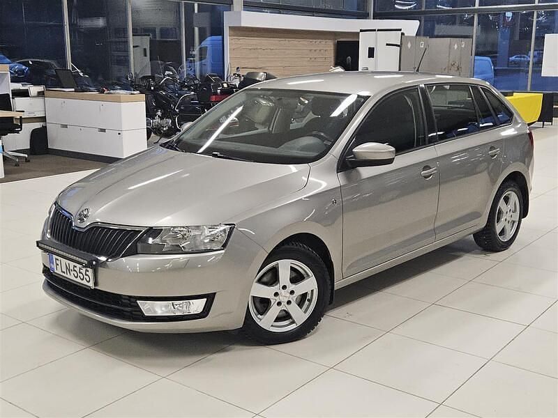 Ruskea Käytetty 2014 Skoda Rapid Ambition Viistoperä | 13 990 € (Hieman kallis) - Kuva 1/4