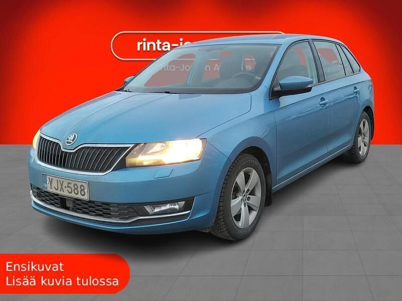 Sininen Käytetty 2018 Skoda Rapid Ambition Viistoperä | 9 900 € (Perustarjous) - Kuva 1/3
