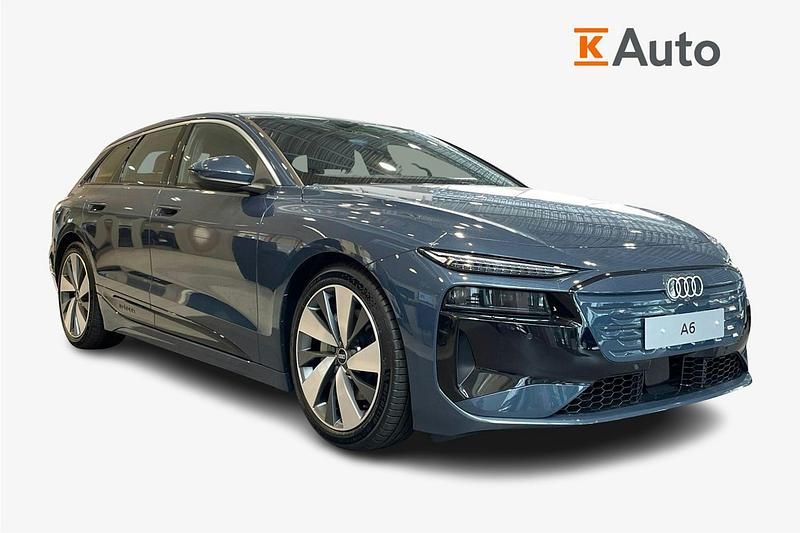 Uusi Audi A6 e-tron S-Line 310 kW (422 HP) 2025 Sininen Farmari