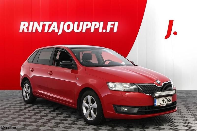 Punainen Käytetty 2014 Skoda Rapid Elegance Viistoperä | 9 900 € (Perustarjous) - Kuva 1/3