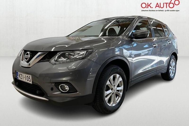 Harmaa Käytetty 2017 Nissan X-Trail Acenta Katumaasturi | 15 900 € (Perustarjous) - Kuva 1/4