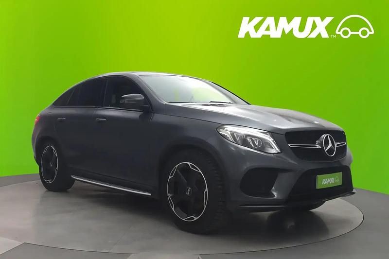 Hopea / harmaa Käytetty 2016 Mercedes GLE350 AMG Coupe - kaksiovinen | 31 490 € (Kallis) - Kuva 1/4