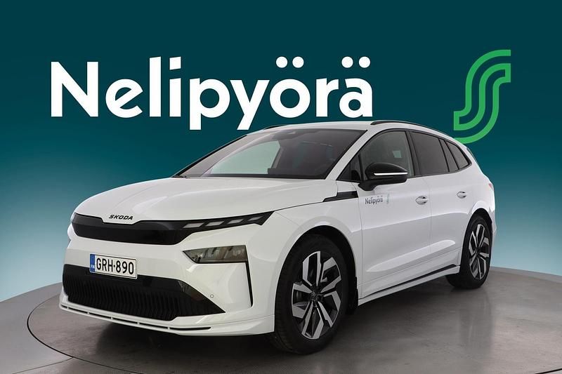 Käytetty Skoda Enyaq iV SportLine 210 kW (286 HP) 2025 Valkoinen Katumaasturi