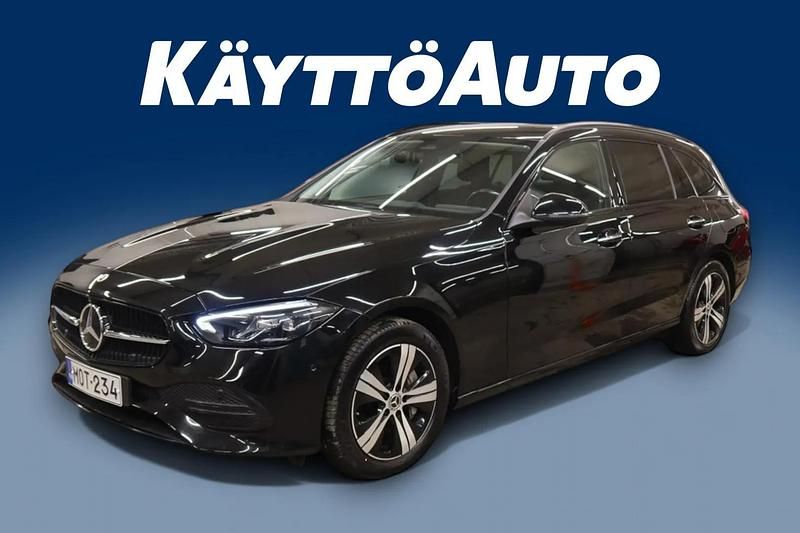 Musta Käytetty 2023 Mercedes C300e Business Farmari | 36 990 € (Perustarjous) - Kuva 1/4