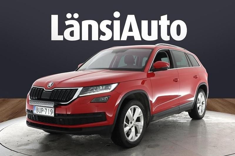 Käytetty Skoda Kodiaq Ambition 180 HP (132 kW) 2017 Punainen Katumaasturi