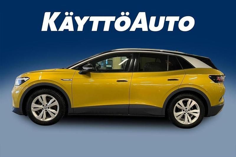 Käytetty VW ID.4 Pro Performance 150 kW (204 HP) 2021 Keltainen Katumaasturi