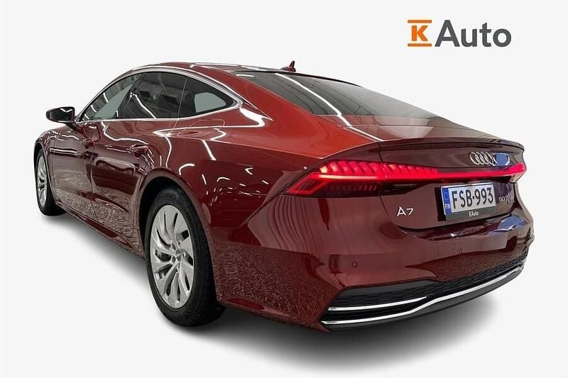 Käytetty Audi A7 Advanced 299 HP (219 kW) 2024 Punainen Viistoperä