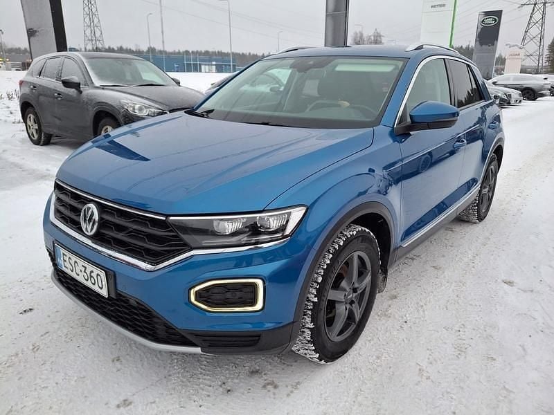 Sininen Käytetty 2020 VW T-Roc Sport Katumaasturi | 20 900 € (Hyvä tarjous) - Kuva 1/4