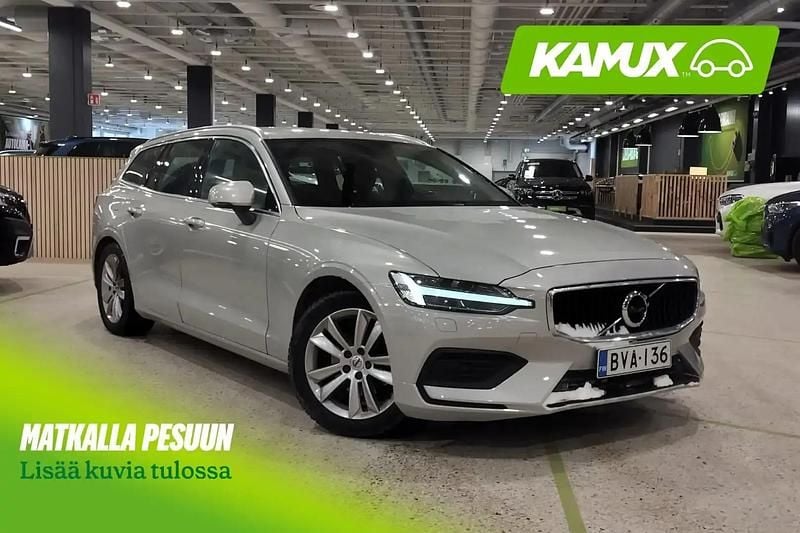 Käytetty Volvo V60 Business Edition 150 HP (110 kW) 2019 Hopea / harmaa Farmari