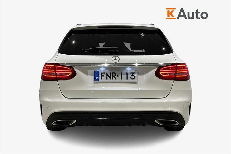 Käytetty Mercedes C200 Business 181 HP (133 kW) 2019 Valkoinen Farmari