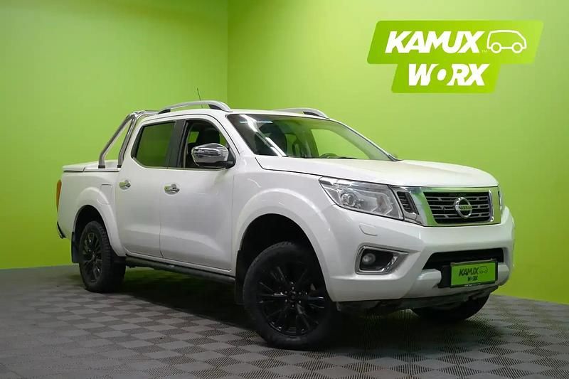 Valkoinen Käytetty 2017 Nissan Navara Tekna Nouto | 21 900 € (Supertarjous) - Kuva 1/4
