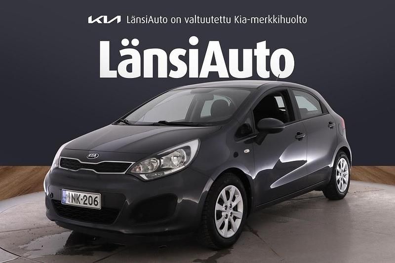 Käytetty Kia Rio LX 86 HP (63 kW) 2014 Harmaa Viistoperä