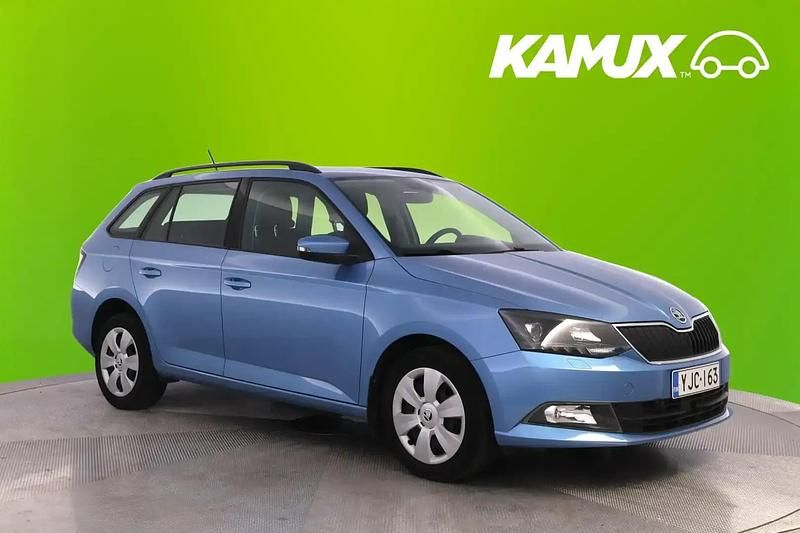 Sininen Käytetty 2016 Skoda Fabia Ambition Viistoperä | 9 900 € (Perustarjous) - Kuva 1/4