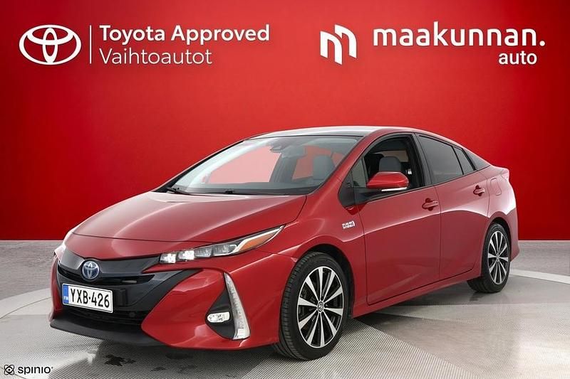 Punainen Käytetty 2020 Toyota Prius Viistoperä | 23 990 € (Perustarjous) - Kuva 1/4