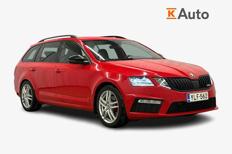 Käytetty Skoda Octavia Business Line 184 HP (135 kW) 2019 Punainen Farmari