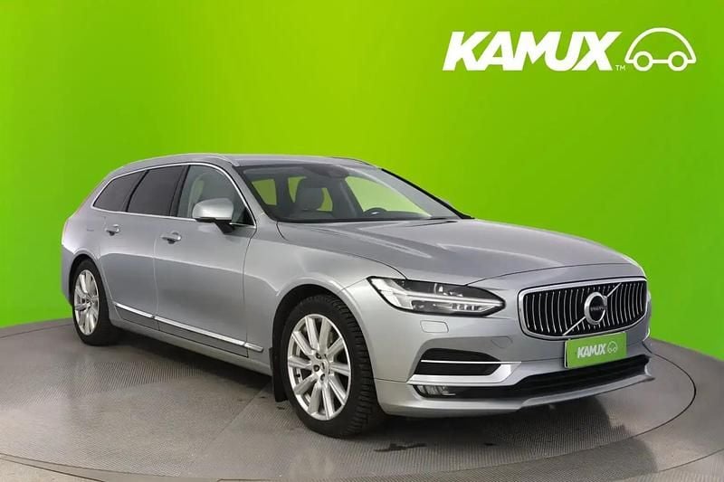 Hopea / harmaa Käytetty 2016 Volvo V90 Inscription Farmari | 21 890 € (Perustarjous) - Kuva 1/4