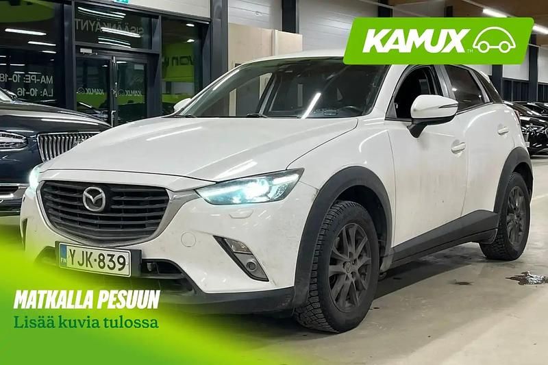 Käytetty Mazda CX-3 Touring 120 HP (88 kW) 2016 Valkoinen Katumaasturi