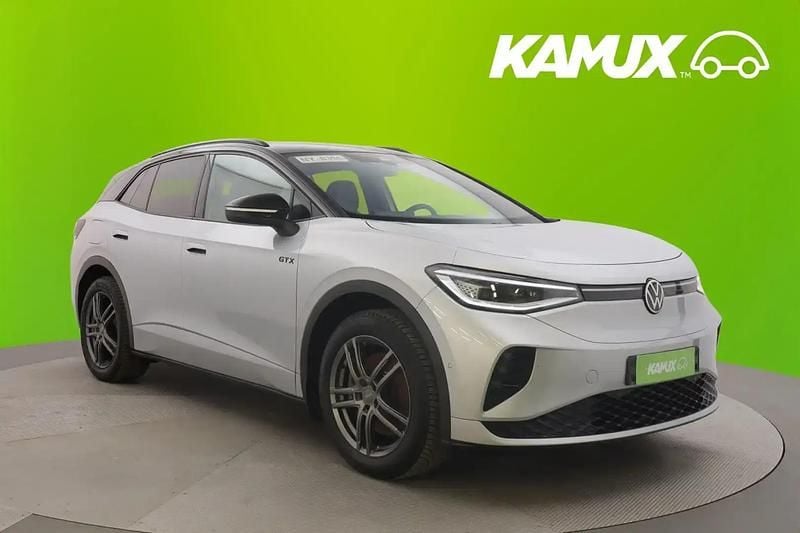 Hopea / harmaa Käytetty 2023 VW ID.4 GTX Katumaasturi | 30 890 € (Hyvä tarjous) - Kuva 1/4