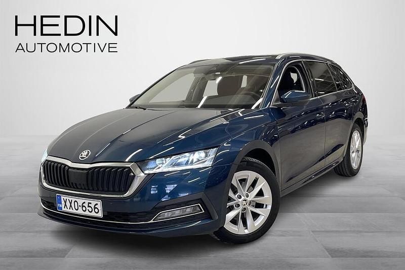 Sininen Käytetty 2021 Skoda Octavia Style Farmari | 24 750 € (Perustarjous) - Kuva 1/4