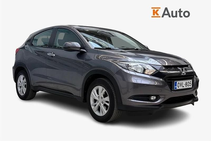 Harmaa Käytetty 2016 Honda HR-V Elegance Katumaasturi | 14 290 € (Hyvä tarjous) - Kuva 1/3
